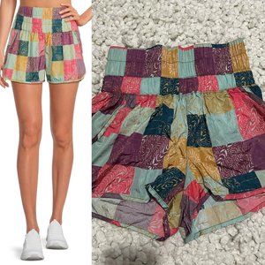 Women's Free People Movement Rose Water Combo Way Home Shorts S NWT